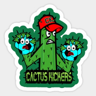 Cactusball: Cactus Kickers Sticker